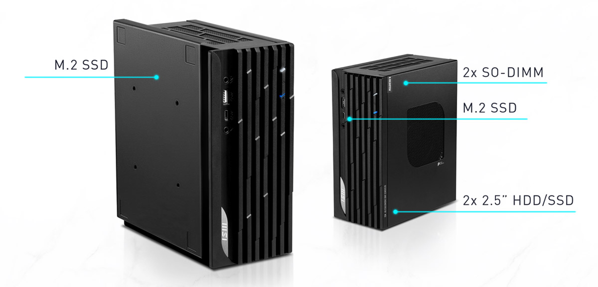 MSI Desktop Computer PRO DP20ZA 5M-223US AMD Ryzen 7 5700G 16GB